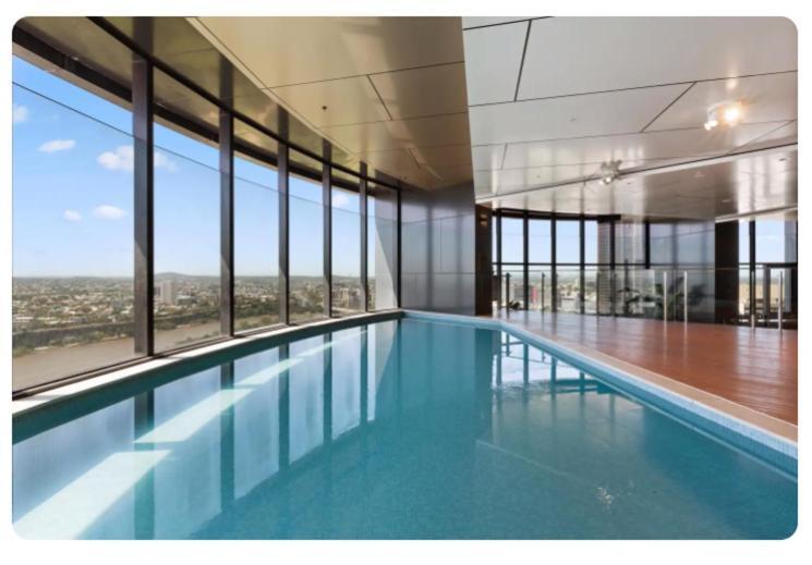브리즈번 Highlife Luxury*Carpark*Wifi*Pool*Gym*Netflix 아파트 외부 사진
