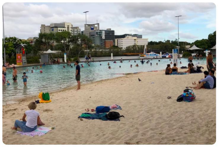 브리즈번 Highlife Luxury*Carpark*Wifi*Pool*Gym*Netflix 아파트 외부 사진